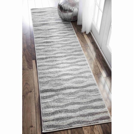 Nuloom Tristan Contemporary Waves Area Rug 2ft 6in x 6ft BDSM02A-2606